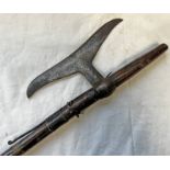 INDIAN BULLOVA FIGHTING AXE WITH 22.