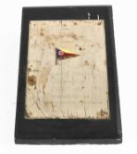 Windermere Motor Boat Racing Club: An Enamelled and Engraved Trophy, engraved ROBERT E SMITH