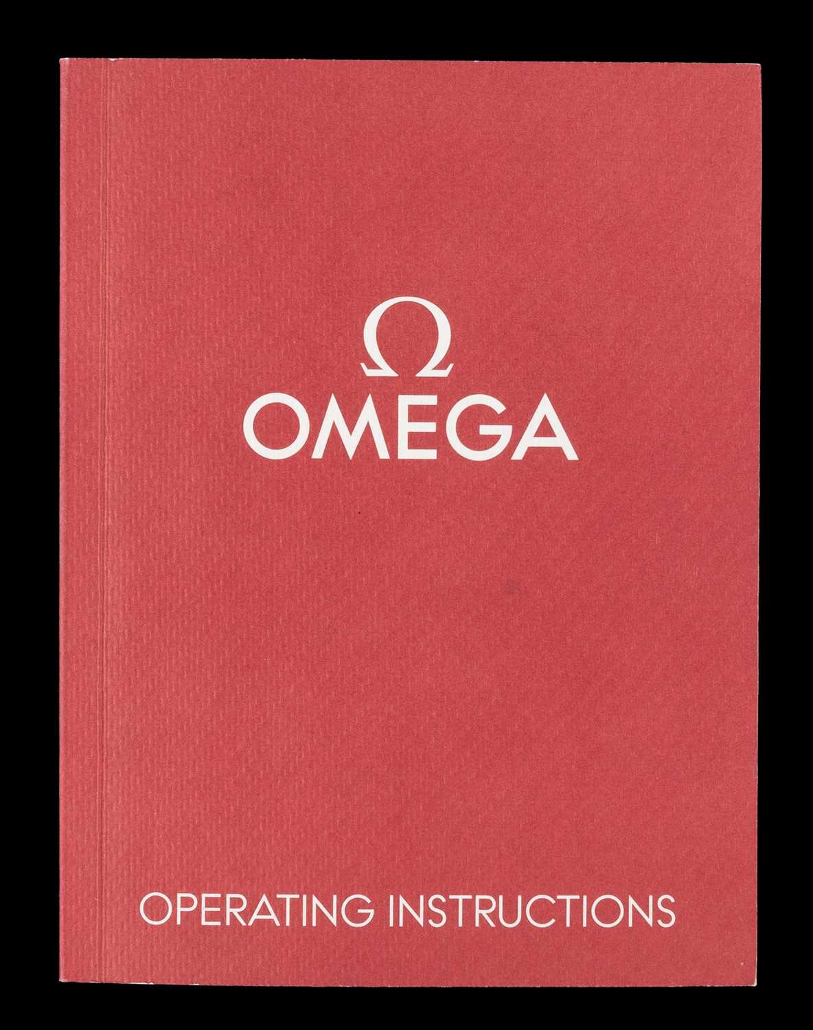 Omega: A Stainless Steel Automatic Calendar Chronograph Wristwatch, signed, Omega, Seamaster, - Image 5 of 5
