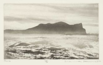 Norman Ackroyd CBE, RA (1938-2024) "Foula" Signed and dated (20)12, inscribed and numbered 64/90,