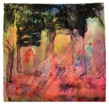 John Egerton Christmas Piper CH (1903-1992) "Design II" Mixed media, 14.5cm by 15cm Provenance: