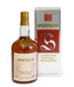Springbank 21 Year Old Campbeltown Single Malt Scotch Whisky, 1980s bottling, 46% vol, 75cl (one