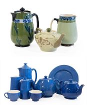 A Macintyre Dura Ware Jug, with slip design, brown printed mark and Rd No. 311908, painted M2269,