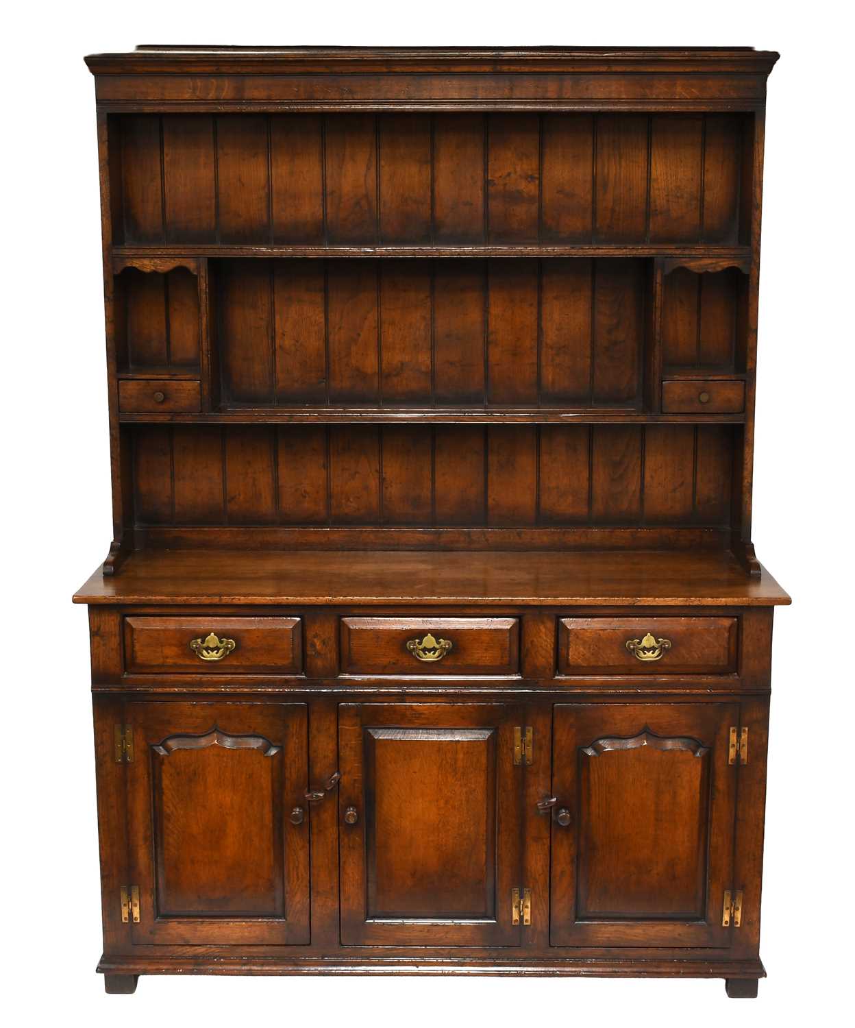 A Modern Oak Dresser and Rack, probably Titchmarsh & Goodwin, the ...