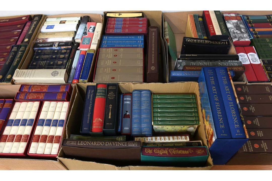 Successful R Production Large Collection of Folio Society Books, including 9 volumes of the ...