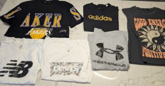 Adidas, Lakers, New Balance, Levis,