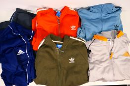 Adidas - Four track tops, sizes M,