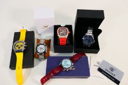 A collection of wristwatches to include Benyar, Onola, Megir and other, predominantly boxed.