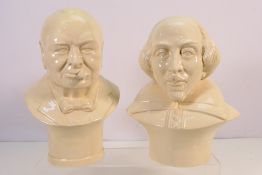 Kevin Francis - Two limited edition busts from the Millennium Busts Series,