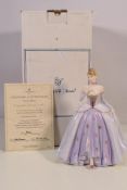 A limited edition Coalport figure for Compton & Woodhouse from The Romantic Ballgowns Collection,