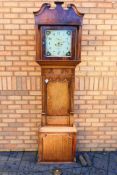 An early 19th century 8-day longcase clock,
