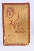 A vintage Kay's of Worcester, Spring & Summer 1933 catalogue, number 420.