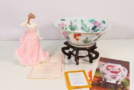 A limited edition Coalport figure for Compton & Woodhouse, With This Ring, numbered 3839 of 12500,