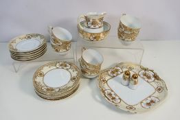 A collection of Noritake gilt decorated table wares, pattern 44318, 23 pieces.