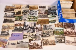 Deltiology - In excess of 600 UK, foreign and subjects to include real photos,