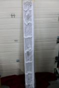 A Venetian type window blind, approximately 180 cm (l).