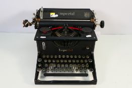 A vintage Imperial typewriter, model 50.