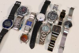 Collection of assorted Fashion watches to include Soki, Casio and other.