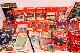 Liverpool Football Club - A quantity of football programmes, 1960's and later, in excess of 170.