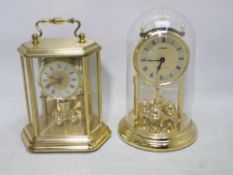 Two torsion clocks to include Acctim.