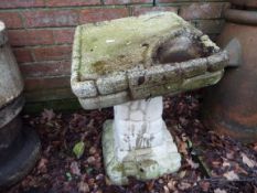 Salvage & Architectural Antiques A reconstituted stone Birdbath,