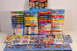 A good collection of vintage Gerry Anderson related VHS tapes comprising Thunderbirds, Stingray,
