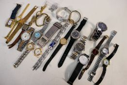 A collection of wristwatches to include Citizen, Accurist, Sekonda, Timex and other.