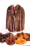 A fur jacket by Rodgers of Bridlington & York, no size stated, approximately 75 cm (l),