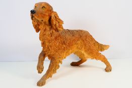 A large Country Artists Top Dogs figure, Red Setter, approximately 43 cm (h), boxed.