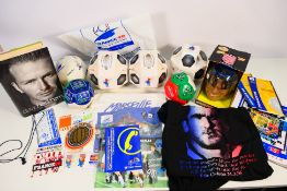 World Cup - A collection of items predom