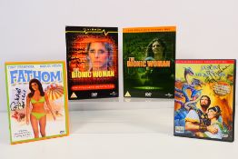 Four signed DVDs / box sets to include S