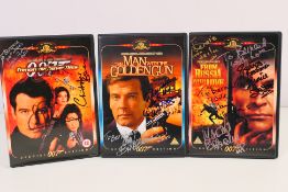James Bond, 007 - Three James Bond DVDs,