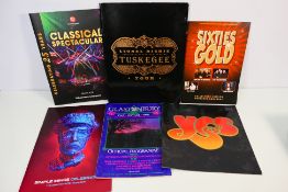 A collection of concert / festival progr