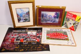 Two posters depicting Welsh Rugby Union