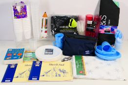 Lot to include picnic items, artist's /