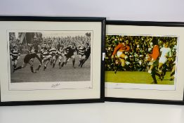 Rugby Union - Two signed,