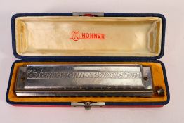 Hohner 64 Chromonica, 4 chromatic octave