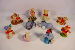 Disney - A collection of Pooh & Friends and similar figures / groups to include A New Friend,