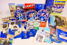 Everton Football Club - Lot comprising match programmes, home and away games including semi-finals,