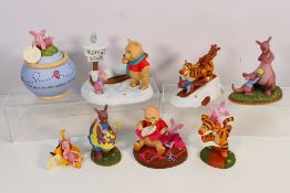 Disney - Eight Pooh & Friends figures / groups comprising Every Little Breeze Carries A Dream,