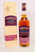 A 70cl bottle of Tamnavulin Speyside Single Malt Whisky, Red Wine Cask Edition, 40% abv,