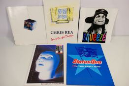 Five vintage concert programmes comprising Barclay James Harvest Face To Face Tour 1987,