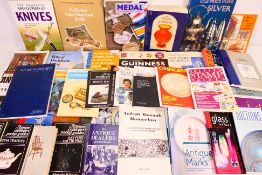 A good collection of antique and collector's reference books to include Royal Doulton Jugs,