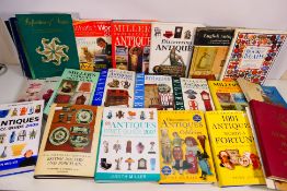 A collection of antique and collector's reference books to include Miller's Price Guides,