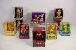 Nine Bad Taste Bears figures / groups,