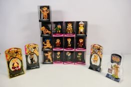 Bad Taste Bears - Thirteen boxed Bad Taste Bears figures and four Bad Taste Bears keychains in