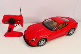 MJX - An unboxed 1/10 scale Ferrari 599