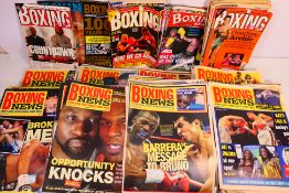 A collection of Boxing News magazine, 1990's and later.