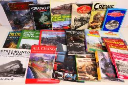 A collection of publications relating to steam trains / railway.