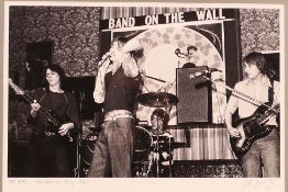 The Fall - A limited edition photographic print from an edition of 30 depicting an early gig by The